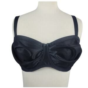 Prima Donna Satin Strapless Convertible Bra Black Size 38D